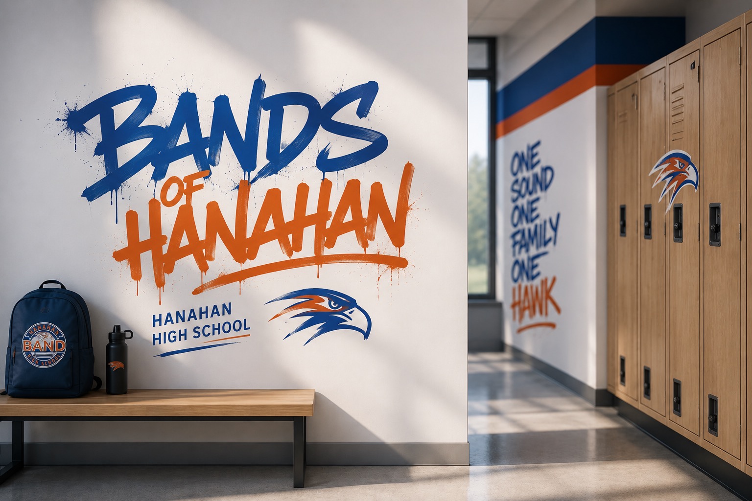 Bands of Hanahan mural